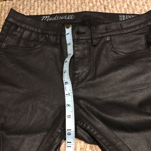 Madewell skinny skinny leather like jeans - Picture 11 of 11